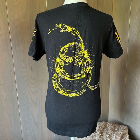 GRUNT STYLE Gadsden Ladies Black Tee S - Picture 1 of 8